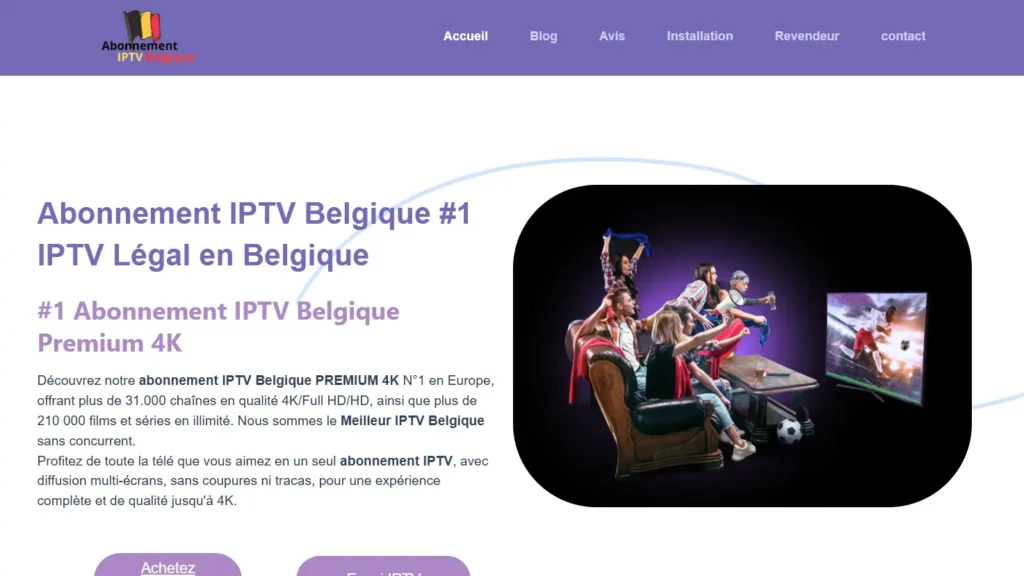 Abonnement IPTV