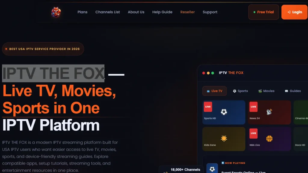 IPTV the Fox