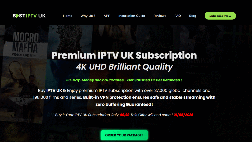 Best IPTV UK
