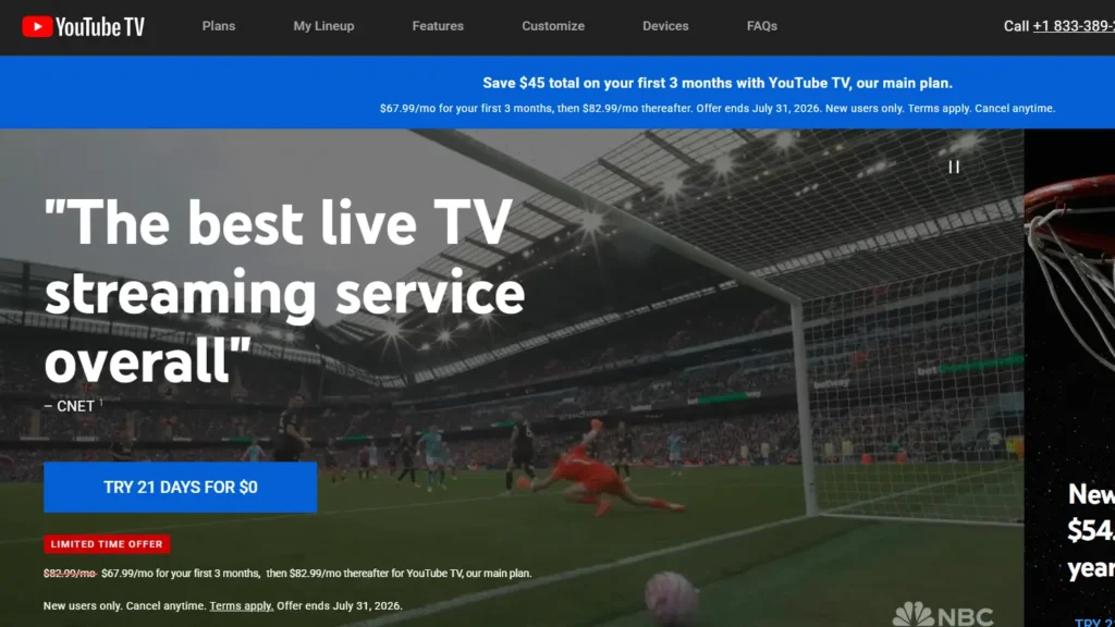 YouTube TV