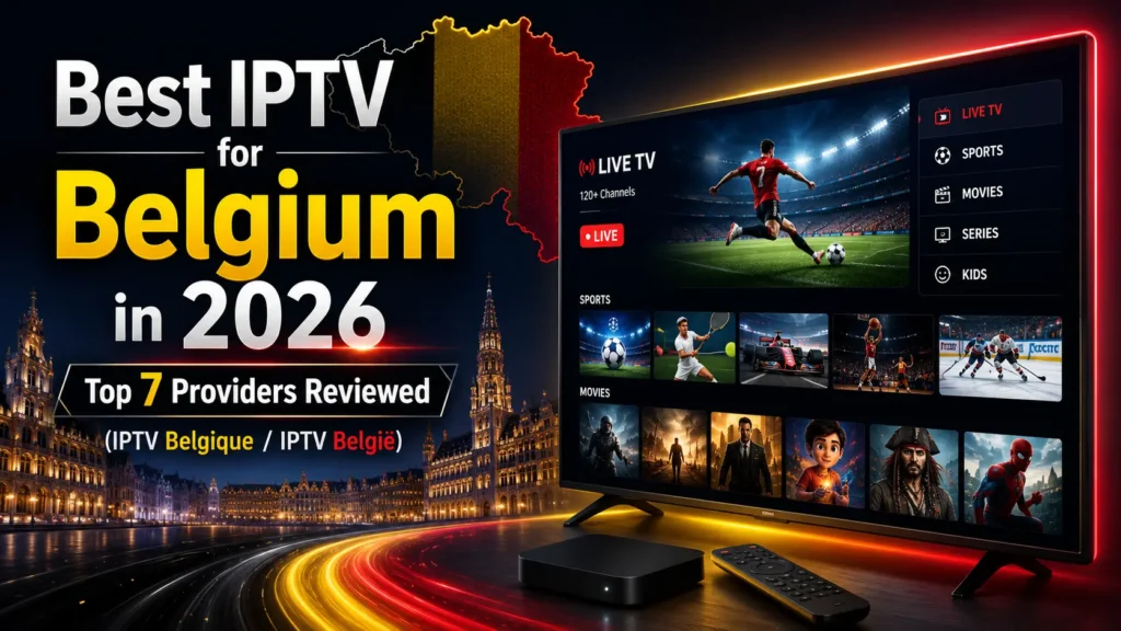 Best IPTV for Belgium – Top 7 IPTV Belgium providers reviewed in 2026