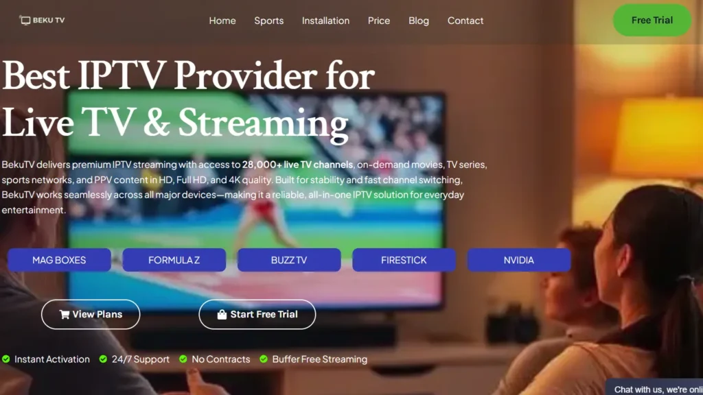 BekuTV Homepage