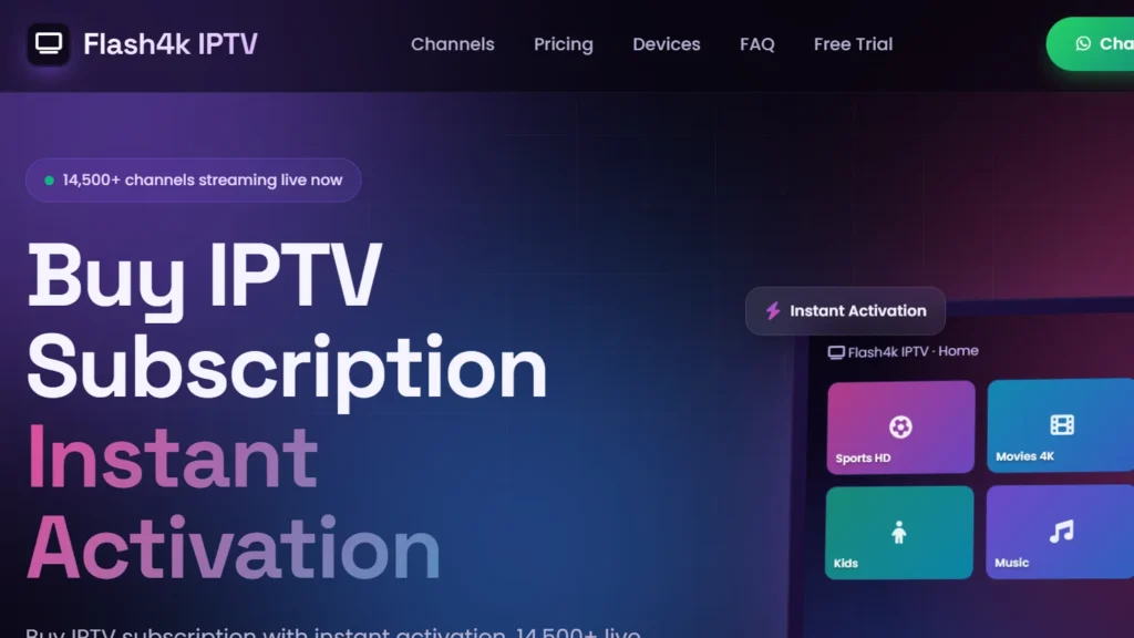 Flash4k IPTV