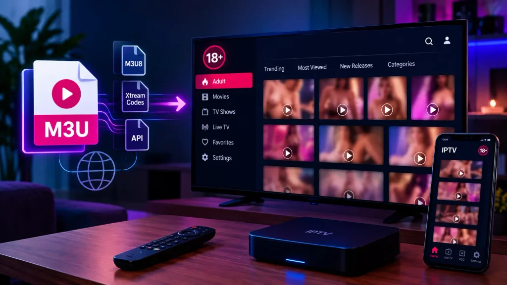 Adult IPTV Technology