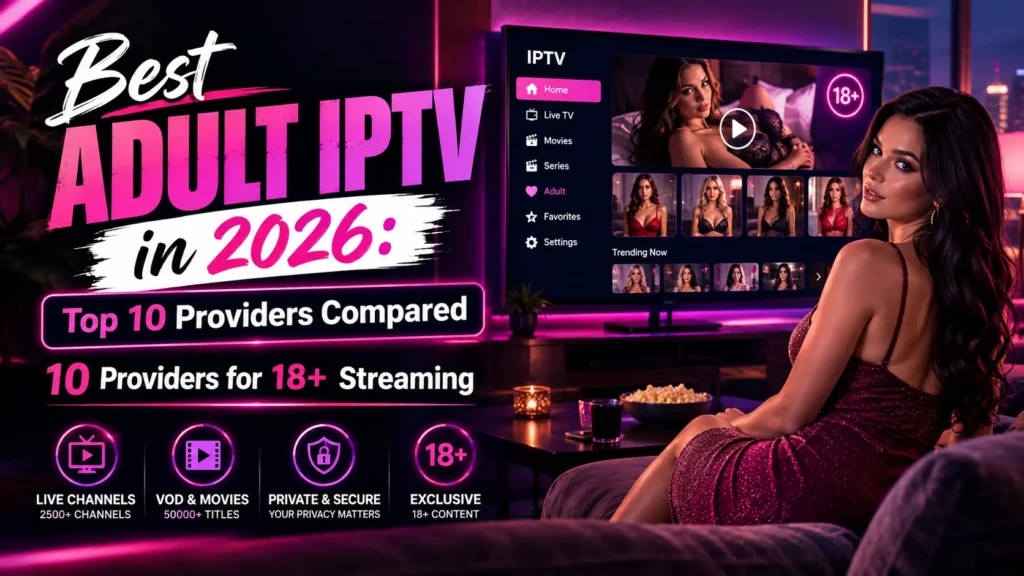 Best adult IPTV providers in 2026 – top 10 compared for 18+ streaming